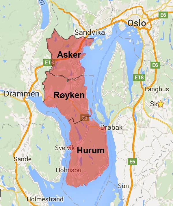 Endringer for å møte behovet Asker Mål: Opprettholde høy markedsandel på arbeidsreiser til Oslo - øke markedsandelen for lokale- og fritidsreiser Høyt belegg på regiontogene, og