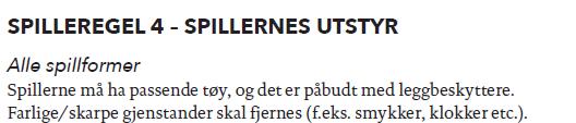 Bredde 40-50 m.) Nier For klassen 12 år, benyttes ball str. 4 Nier Det benyttes ni spillere på hvert lag samtidig, inkludert keeper.