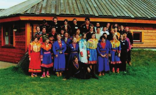 Samer kan være veldig forskjellige. Bildet er fra Sámi Nuorras ungdomskonferanse i 1998. Foto: Anne Kalstad Mikkelsen.