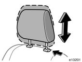 Umaknite zunanje vzglavnike in jih shranite, kot kaže slika. Tako lahko prtljažnik povečate do dvignjene klopi.