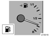 Če se je motor pregrel, vožnje ne smete nadaljevati (glejte poglavje 4, razdelek Če se motor pregreje na strani 274.