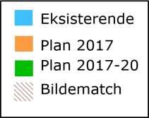 2 pkt/m² 2016-2020 Bildematching i høgfjellet Tillegg