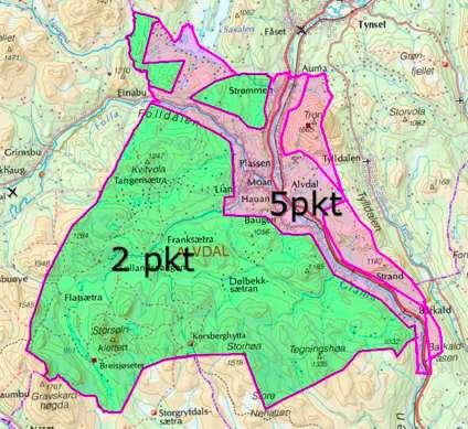 Geovekstprosjekt Alvdal laser skog 2016 Avtale inngått i 2016: Tillegg for