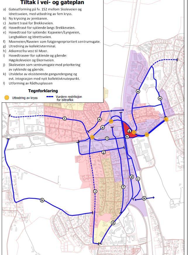 Teknisk-økonomisk utredning av infrastrukturtiltakene Konkret utforming av