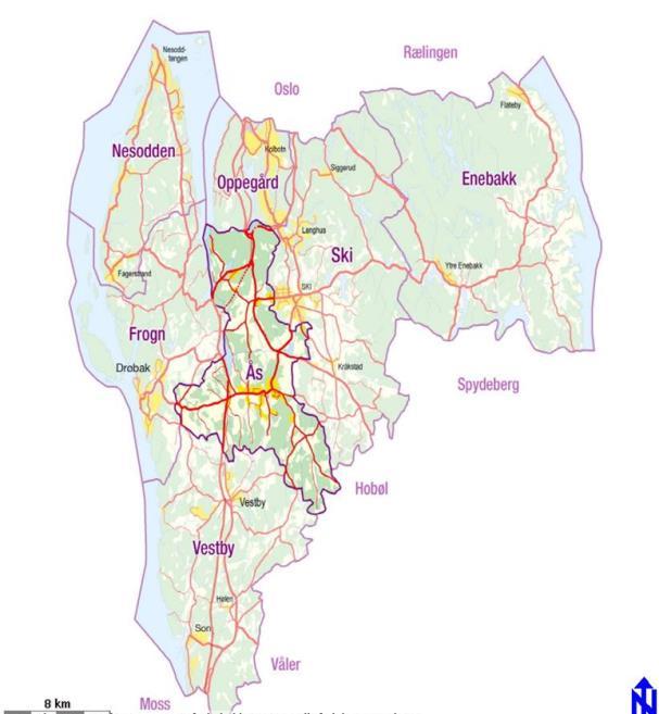 Ås kommunes oppfølging av regional planen Ca.
