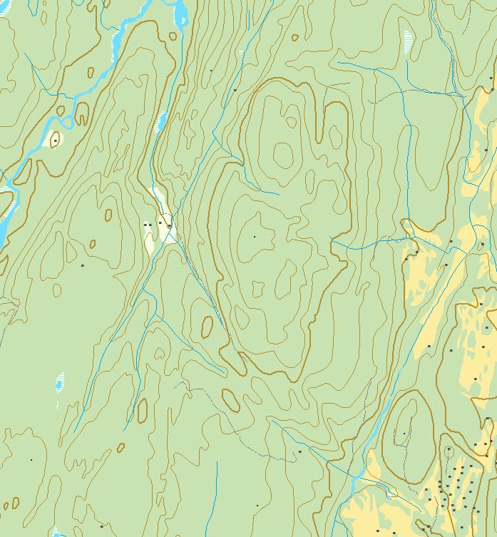 Flisefyr utvidelse (Andebu, Vestfold). Areal 1.