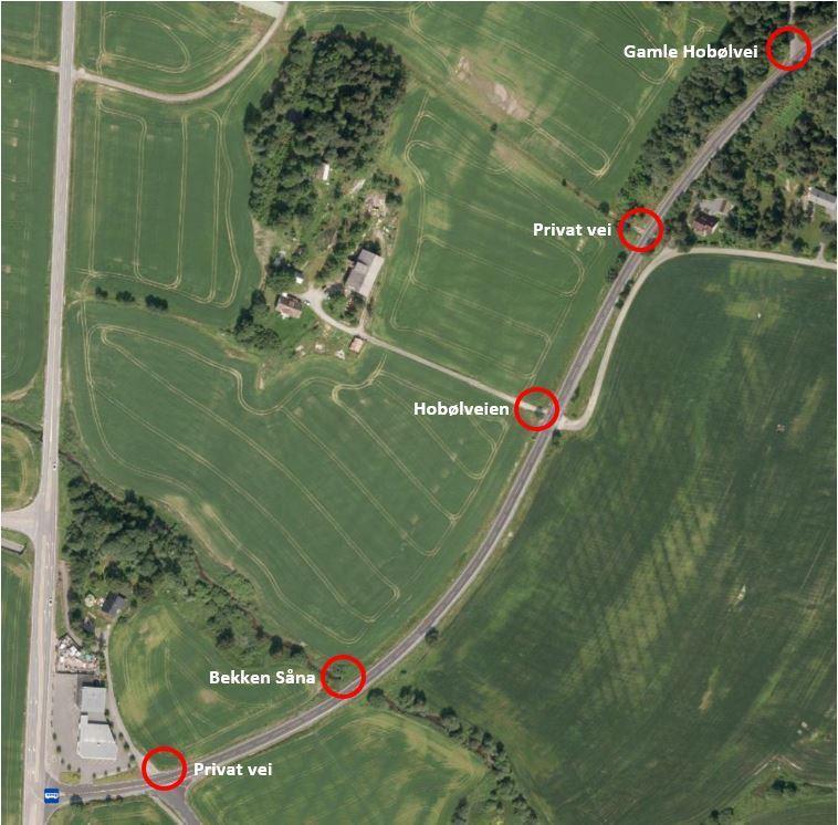 PLANBESKRIVELSE 13 Figur 4: Kartet viser dagens og tilstøtende arealbruk til planområdet (finn.no/kart 030817) 5.