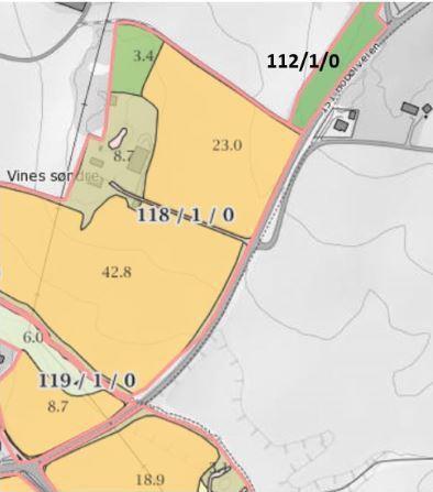 PLANBESKRIVELSE 15 5.5 Landbruk Figur 6: Kartet viser bonitet innenfor, og på tilgrensende områder til planområdet (gardskart.no 030817) Kartet viser oversikt over bonitet på planområdet. Gnr./bnr.