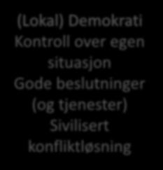 Folkehelse (Lokal) Demokrati Kontroll