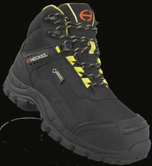 Standard: EN ISO 20345 Kategori: S3 HRO WR SRC 36-48 Materiale: Tekstil/Gore-Tex Tekstilfôr Såle: Gummi MacCross High S3 Produktnr.