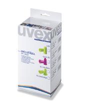 022, Monteres på vegg, ørepropper er ikke inkl Forpakning: Stk Uvex hi-com refill 300 Produktnr.: 2112.022 Produsent: Uvex For dispenser, 300 par løse ørepropper.