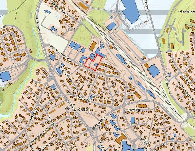 4 (14) STØYUTREDNING 1. INNLEDNING er engasjert av Marmorveien Fauske AS for å utføre en støyvurdering ved Marmorveien 7-9 i Fauske Kommune (se Figur 1).