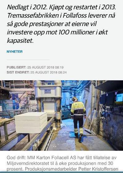 at lokalt virke er en viktig faktor i