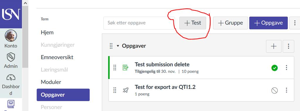 Verktøyet må foreløpig aktiveres for hvert emne (pr. nov 2018) men dersom det blir testet og funnet godt nok, vil det aktiveres automatisk for alle emner. Det får ikke sitt eget punkt i emnemenyen.