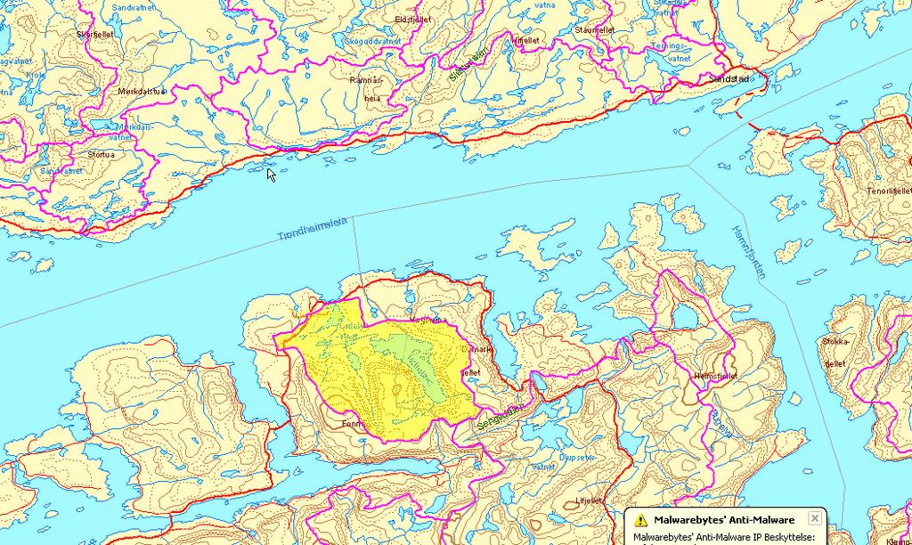 Beskrivelse av nedbørfeltet til planlagt inntakspunkt Vassdragsnummer (regine): 116.6A Reinsjø/Ledalsvassdraget Vernestatus: Vassdraget er ikke vernet eller pålagt andre forhold.