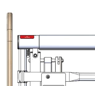 DEL 3 - Teknisk manual H 2,5-4 cm 2,5-4 cm Det skal være 2,5 4 cm avstand mellom madrass og VENDLET på begge sider av madrassen.