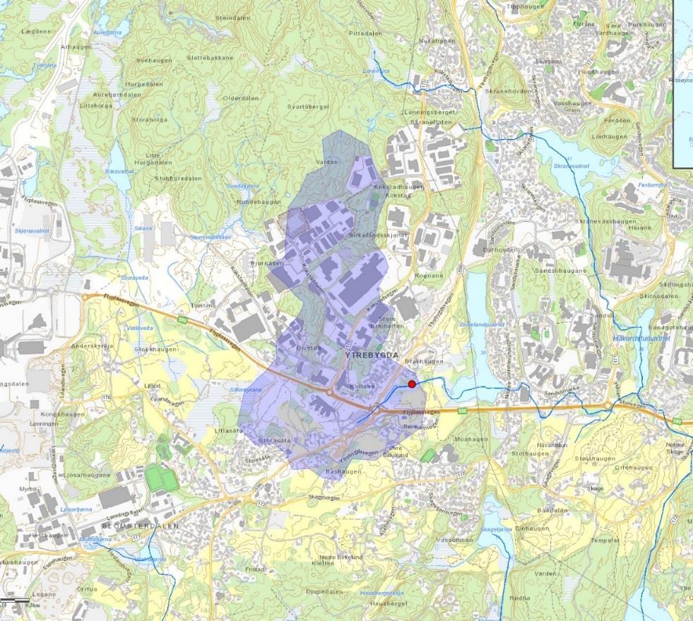 Det ligger private og offentlige overvannsledninger over tiltaksområdet. Nærmere kartlegging av vannkvalitet, avtaler og erklæringer ifm. disse utarbeides i detaljprosjekteringen ifm. søknad om IG. 3.