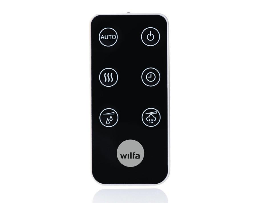 8 Control panel and Remote Control On/off: Plug in the power, there is a beep sound, and the machine comes to the standby mode. Once press this button, the machine start to work with LED display on.