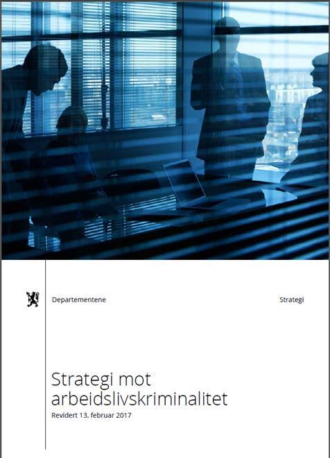 Seks områder hvor strategien kan bli tydeligere: 1. Hvilke bruker- og samfunnseffekter strategien skal bidra til å oppnå 2. Kunnskapsbygging som beslutningsgrunnlag for prioritering av innsats 3.