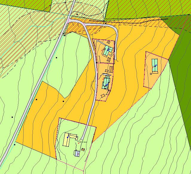 dag, arealformål: LNF- spredt boligbygging Fritidsbebyggelse - spredt Ønsker å bruke