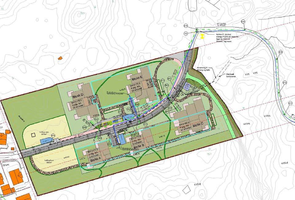 Straumsfjell, Straume GNR. BNR. 41/578 med flere i Fjell Kommune. Arealplan-ID: 20100007 VA-Rammeplan tilknyttet reguleringsplan Tiltakshaver: B.