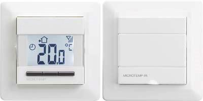 i front på MSD4 er det i tillegg til temperaturinnstillingsknappene, display for innstilling og visning av temperatur, tid og " MSA4-10 er et