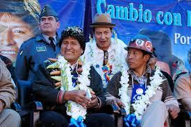 Politisk radikalisering av Bolivia Evo (Morales) ble president i Bolivia i 2006 og representerer MAS (sosialistisk parti) Jobbet i sin offentlige retorikk med å uttrykke en