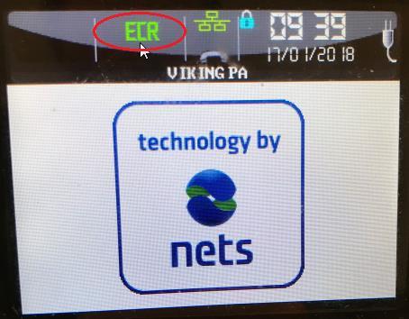 Velg Nets under «Terminal type» IP adresse er den IP adressen som nettbrettet har. Denne adressen skal man angi i kortterminalen (se under).