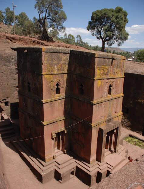 Lalibela is one of Ethiopia's holiest cities, second only to Aksum, and is a center of pilgrimage for much of the country.