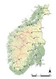 Hordaland 4 4 Sogn og 19 11 Fjordane Møre og 66 24 Romsdal Sør-Trøndelag 90 58 Nord-Trøndelag
