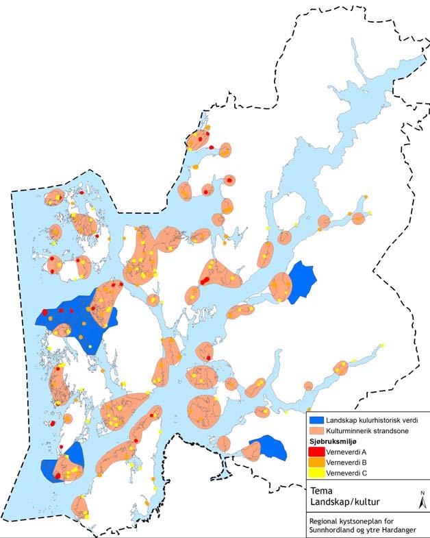 difulle kulturlandskapsområda må det takast vare på kulturminne, landskapstype, biologisk mangfald og opplevingskvalitetar for framtida.