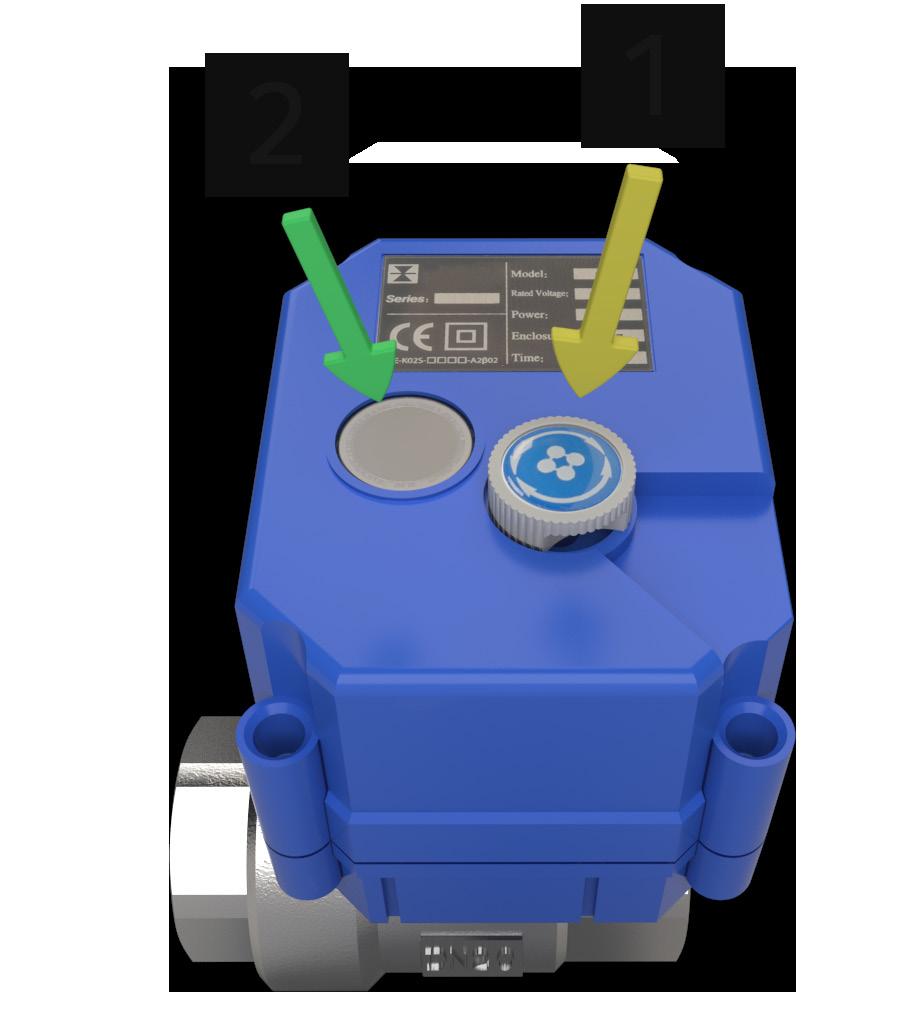 Hvis motorventil for varmtvann er tilkoblet, skal DIP-bryter nr. 6 settes til ON, ellers skal den stå i posisjon OFF. Ventilen er overvåket, prøv å teste den ved å åpne og lukke den et par ganger.