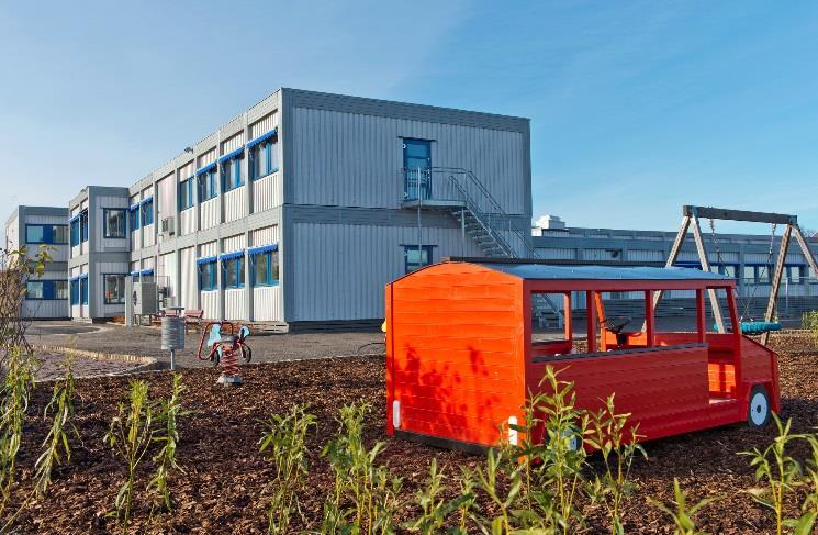 Like stabile, støydempende og bekvemme som hvilken som helt permanent skole.