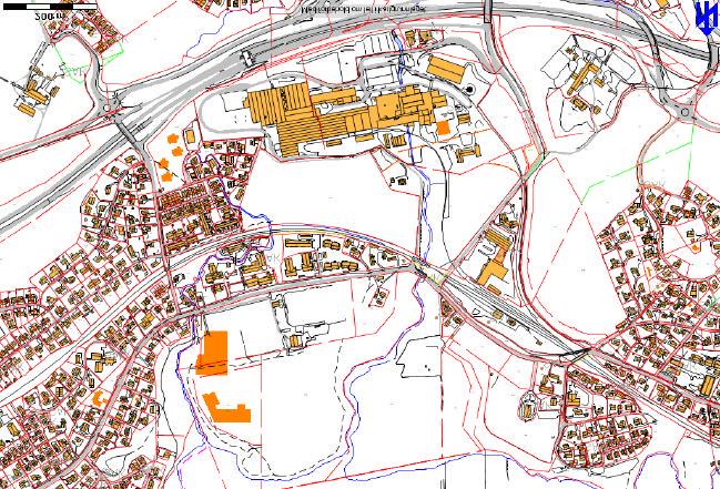 Vedlegg 1. Kart som viser utbygging i Ranheimsområde og eierforhold 1 4 2 3 6 5 8 7 9 Pos.