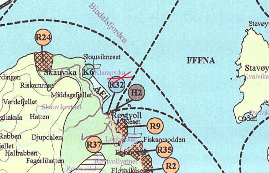 Vurdering av behov for KU tilknyttet søknad fra SalmoNor AS om ny lokalitet Klampvika i Bindal Kommune. SalmoNor AS har lokaliteter i kommunene Nærøy og Vikna.