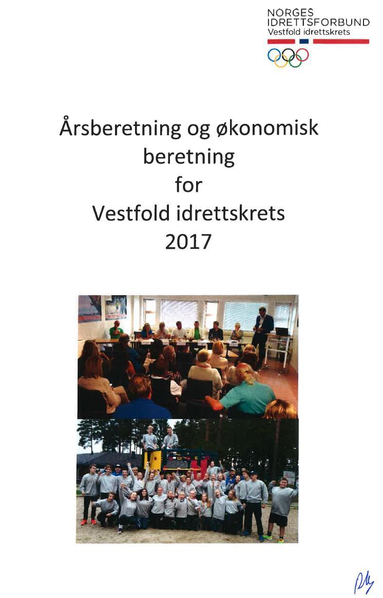Sak 4.2: Årsberetning 2017 Vestfold idrettskrets 40.