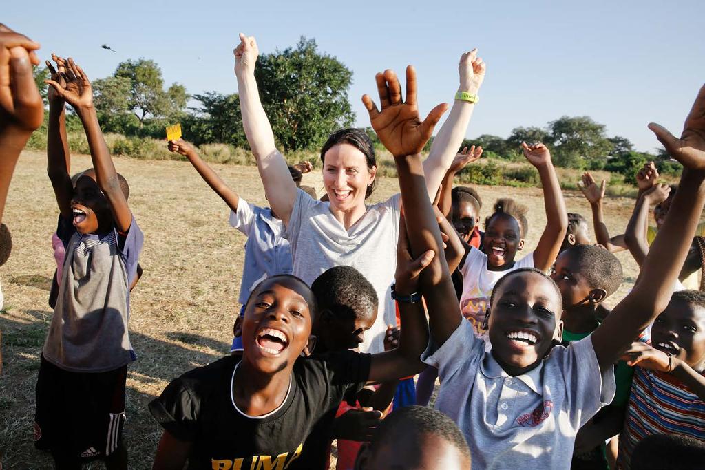 Marit Bjørgens reise I april reiste Marit Bjørgen til Zambia i Afrika for å lære mer om hvordan SOS-barnebyer jobber. Det ble en sterk opplevelse.