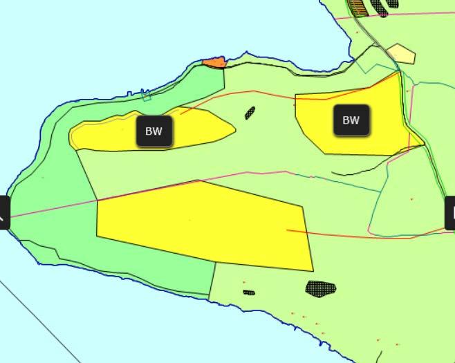 Private planer: Elnestangen: Block Watne har inngått en opsjonsavtale med en av grunneierne på Elnestangen. De antar oppstart på infratruktur i 2022 og forventer byggeaktivitet i 2023-2030.