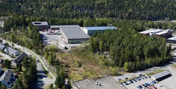 000 m 2 fordelt på sentrumsformål og 2 bygg forretninger Ferdig regulert til