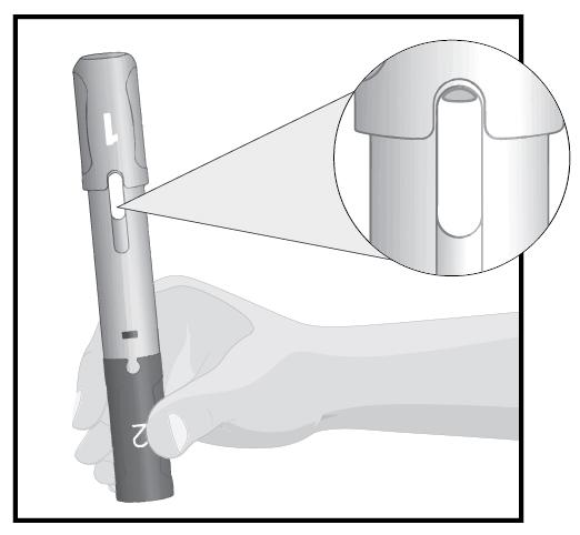 STEG 3 Injeksjonsområder Velg et injeksjonssted: På framsiden av lårene dine eller Magen din, minst 5 cm fra navlen din Minst 3 cm fra ditt forrige injeksjonssted Bruk det vedlagte injeksjonstørket