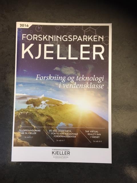 Synliggjøre og fremme forskningsmiljøet + arrangementer Forskerfrokoster Pitch-kvelder Kurs i forskningsformidling og bruk av sosiale medier Magasin Forskningsparken Kjeller