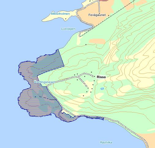 DEL 2: Forvaltningsplan Rissa kommune : Brettingen 1. Områdebeskrivelse/status Gnr/ Bnr 138/ 84 FS-nummer naturbase.