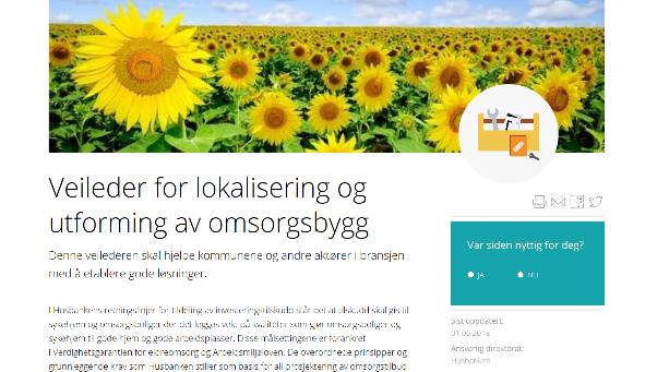 Sykehjem og omsorgsboliger 2.