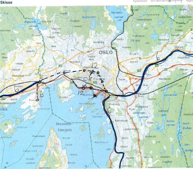 S-tog ny tunnel nord eller sør