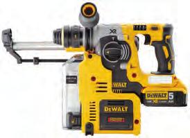 betong, med støvavsug 105 Optimera nr. 7393891 L NOBB nr. 48796818 DCH273N-XJ DeWalt Borhammer SDS-Plus 18V XR børsteløs, kompatibelt med alle DeWalt XR 18V produkter.