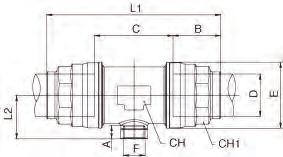 90235-50M-32M 50mm 32mm 90235-63M-20M 63mm 20mm 90235-63M-25M 63mm 25mm 90235-63M-32M 63mm 32mm 90236 T-rør for utløp med innvendig gjenge Varenr.