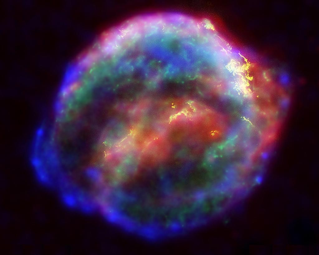 Kepler år 1604 Supernova 1604 av type Ia blusset