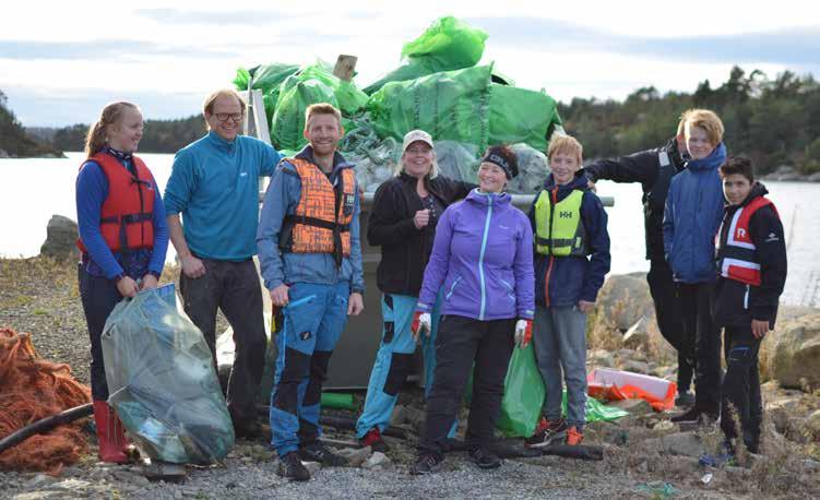 RYDDEAKSJON Over 100 ryddeaksjonar i strandsona Hittil i år har det blitt innmeldt over 100 strandryddeaksjonar rundt om i SIM-kommunane. Det er framleis tid til å rydda meir før året er omme.