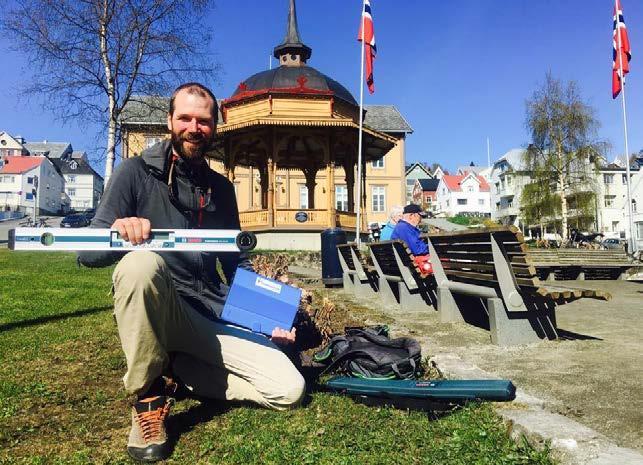 Vi ansatte Ole Jenssen i sommermånedene til å kartlegge friluftsområdene våre etter kartverkets standard. Han hjalp også til med å lage den omfattende rapporten.