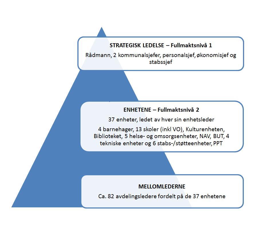 Note 1a Organisering av